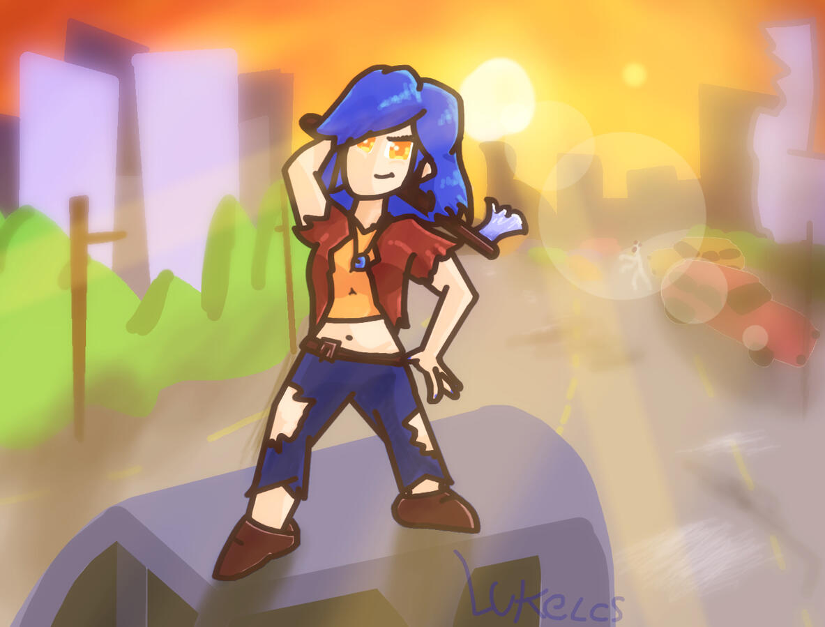 Also of my OC Alicia, but really cool and fun