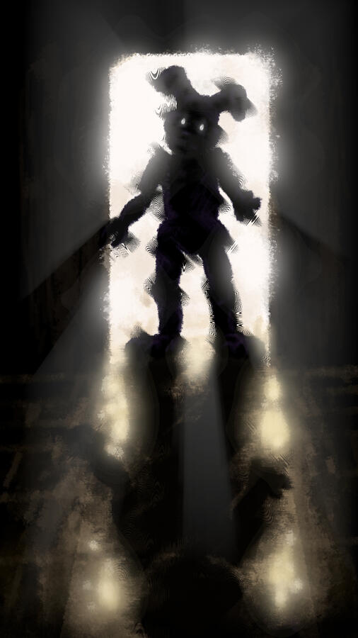 An art inspired by a dream inspired by Five Nights at Freddy's