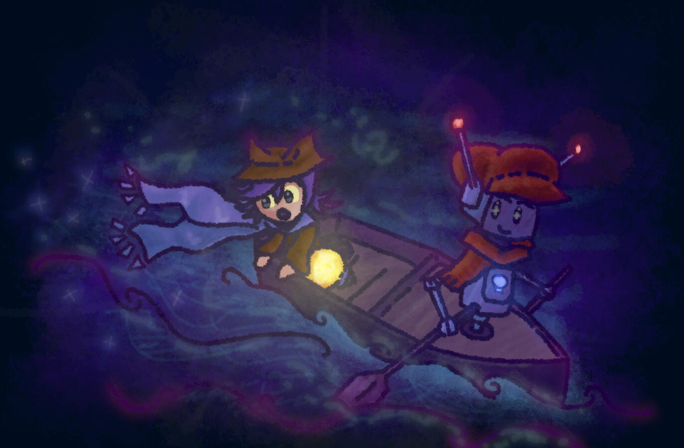 Fanart of video game One Shot