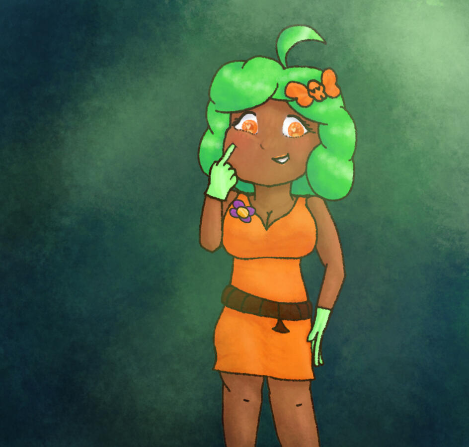 Fanart of my friend Christoffs OC Tina