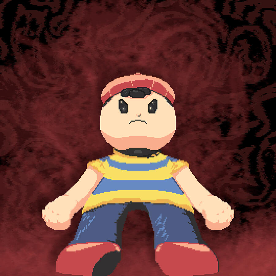 Fanart of Ness from Earthbound