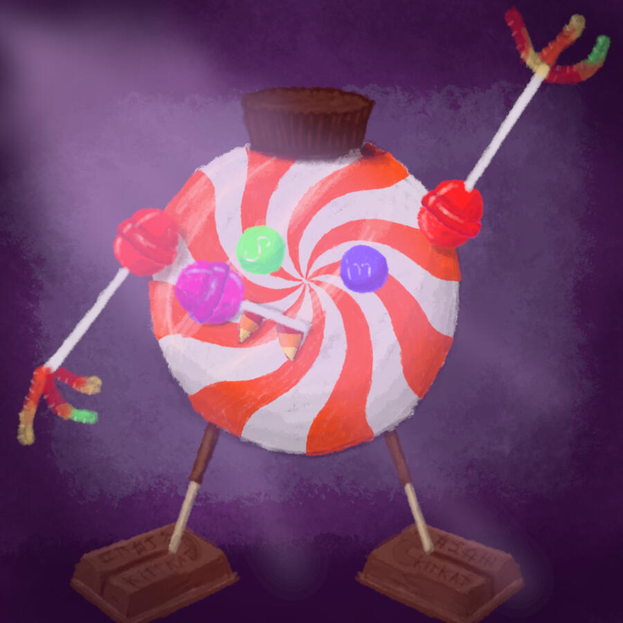 Candy monster thingy