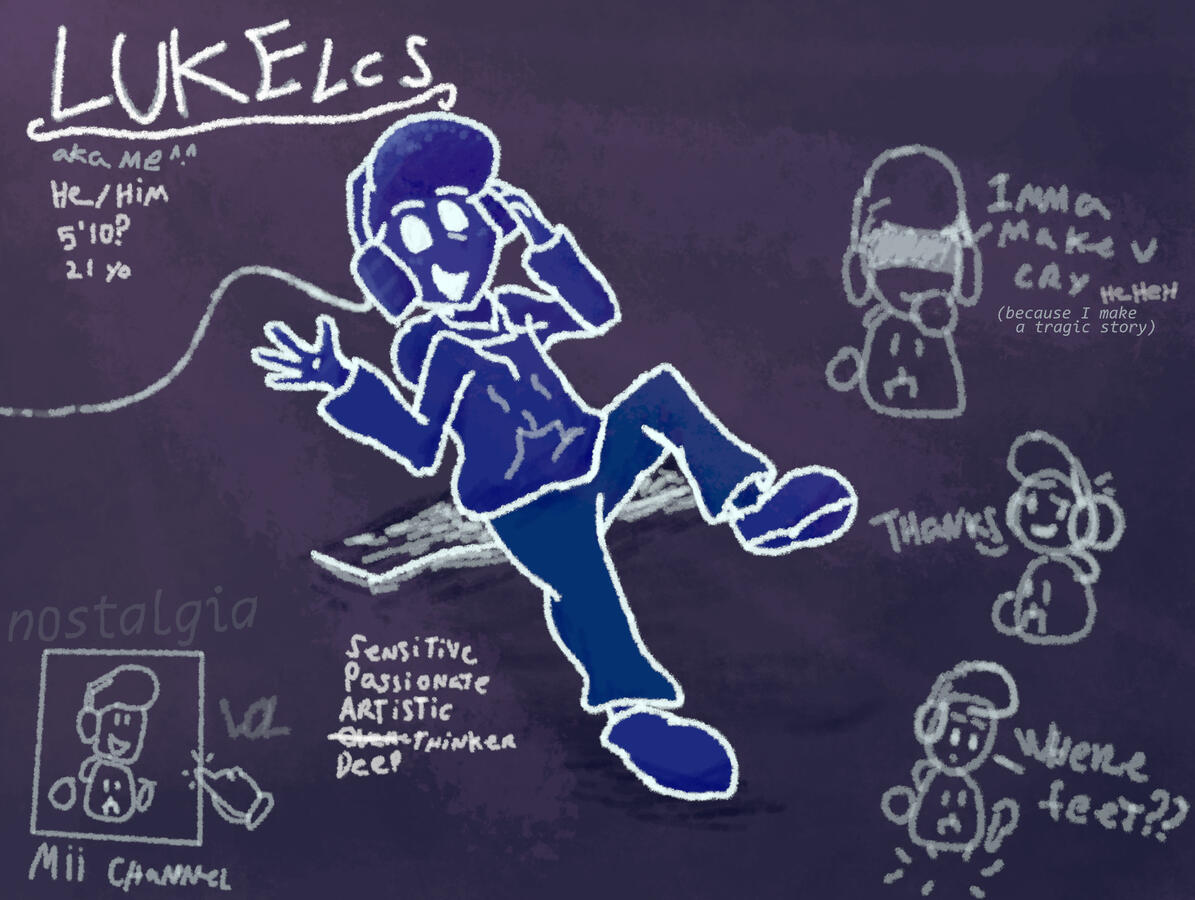 Reference art of me from real life