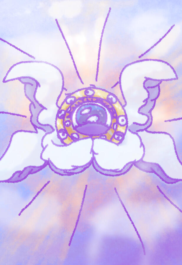An adorable, biblically "accurate" angel