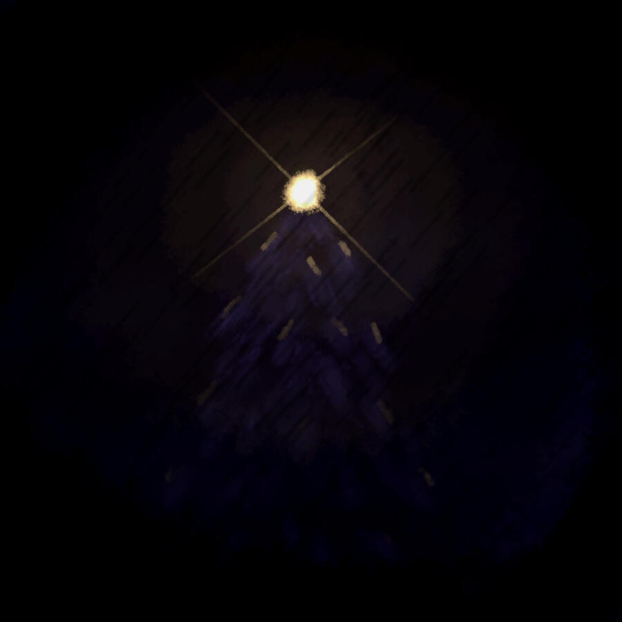 Doodle of a Christmas Tree