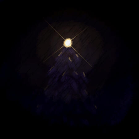 Doodle of a Christmas Tree